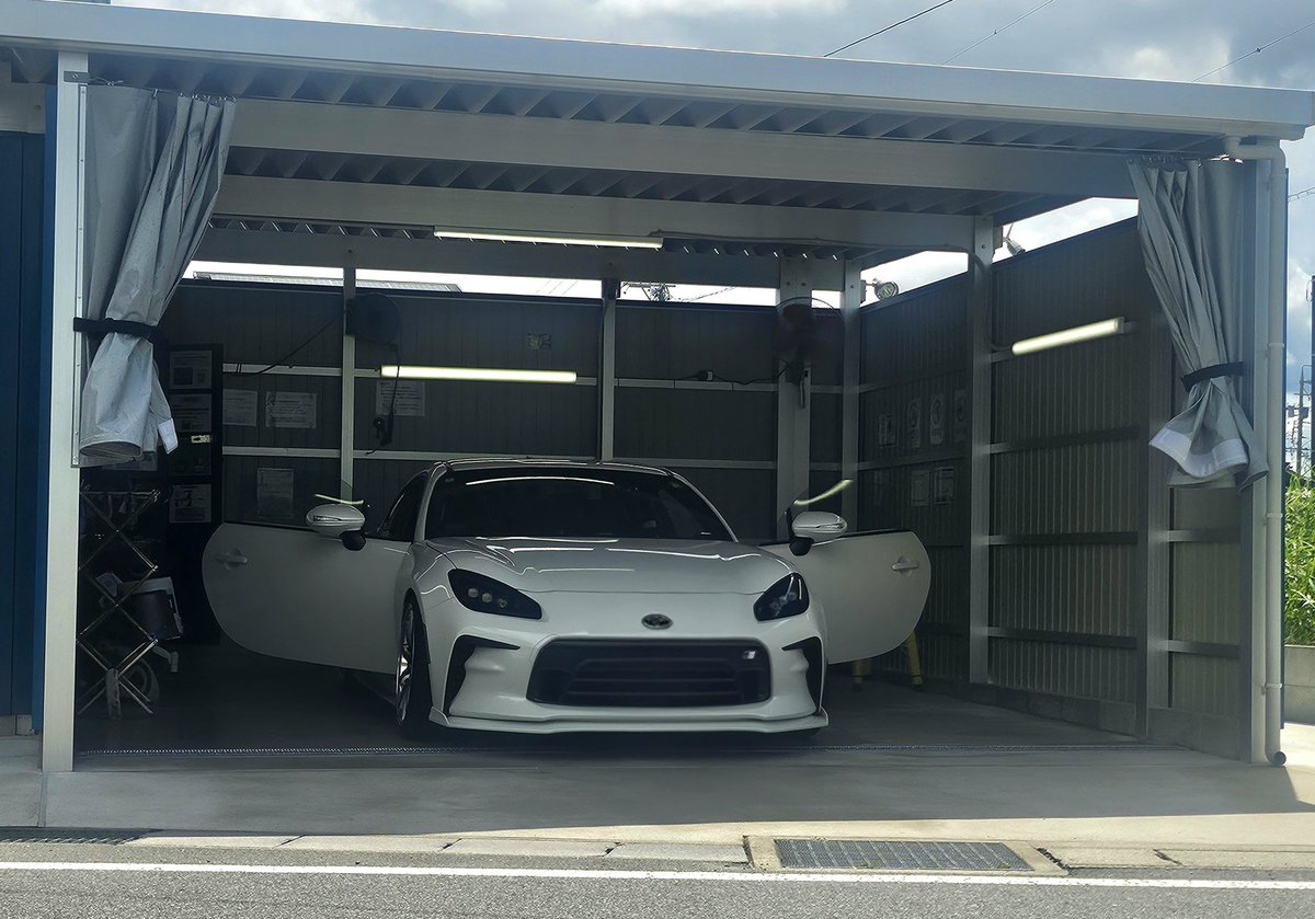 ToriaT9's tweet photo. 2ヶ月ぶりのシャワー🚗🚿
スッキリしました！
#GR86
#Valenti 
#8six 
#AXISPARTS
#PITONEDESIGN
#pitone https://t.co/ytTlX8WtO7