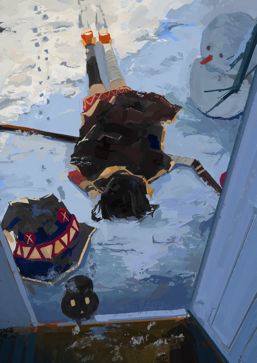 VideoArtGame's tweet photo. Illustration | KonoSuba! 

Artist: @Kokoya_art https://t.co/oifleIqhjy