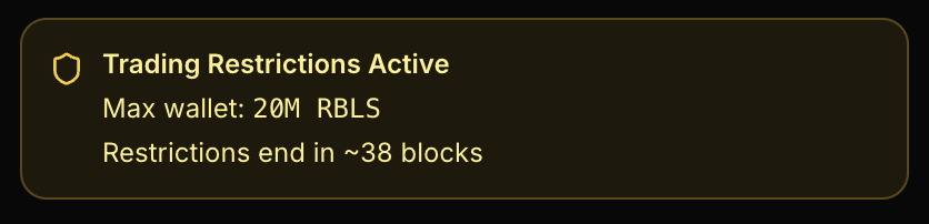 PlayRobinMMO's tweet photo. Flywheel economy will start after restrictions deactivated. 

🏹 The $RBLS Flywheel — every trade in Sherwood feeds the burn.

The Robintales isn't a chart with a game bolted on. The game is the engine:

1️⃣ Players trade — gear, loot, mats flow through the in-game market every day.
2️⃣ The market takes a cut — a small fee on every trade fills the treasury (in ETH).
3️⃣ Treasury buys back $RBLS — real in-game revenue, straight into the open market.
4️⃣ Bought-back tokens are BURNED 🔥 — supply drops, forever.
5️⃣ Scarcity + a game worth playing → more outlaws → more trade → back to 1️⃣.
The loop tightens itself: more players → more trades → bigger buybacks → more burned → fewer $RBLS left. We rob the trade and give it back to the holders. 🌲
The Sheriff hoards. We burn. 🔥
