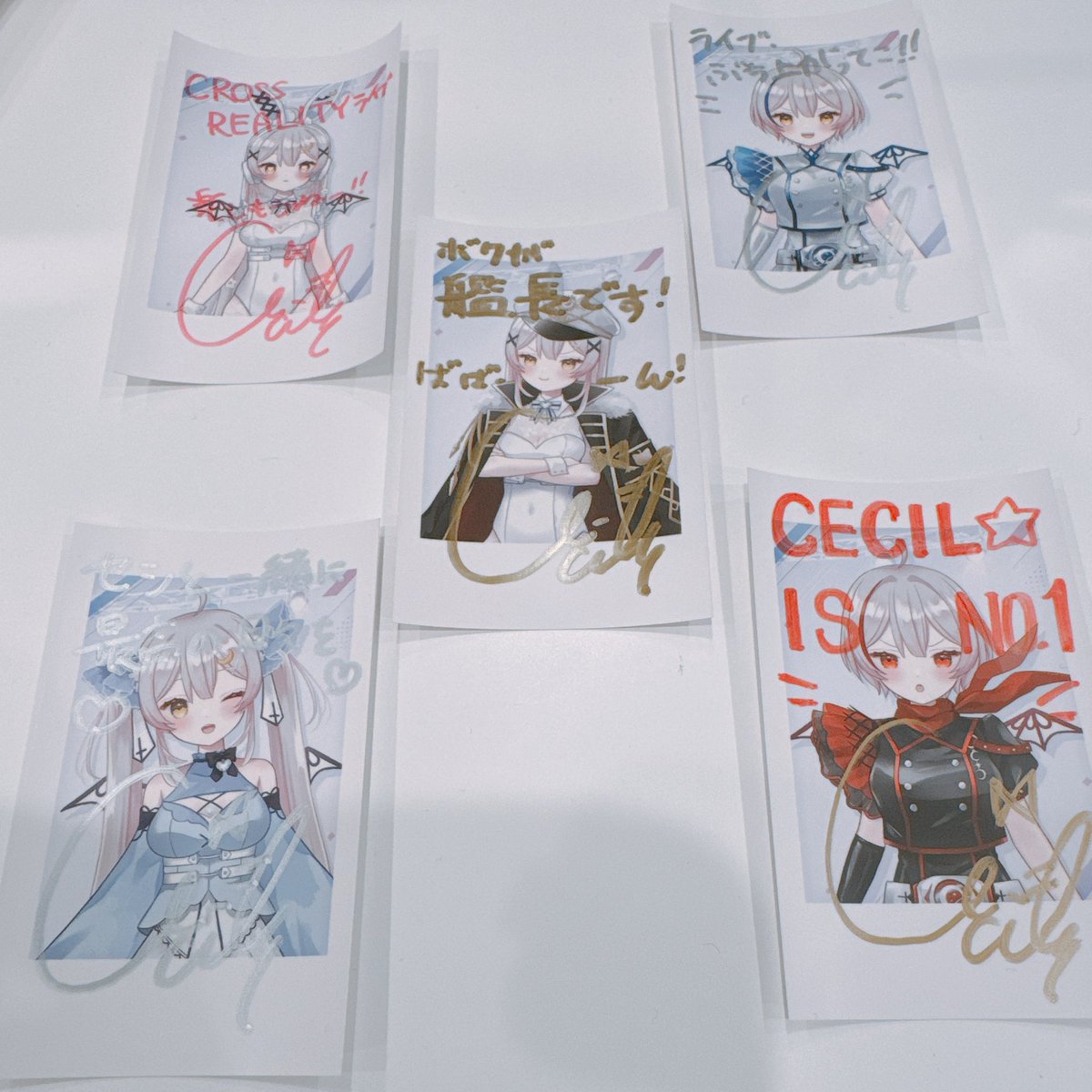 XRライブ_CRL チェキ風カードのあたりはこんな感じ◥ (*´◒`*) ◤