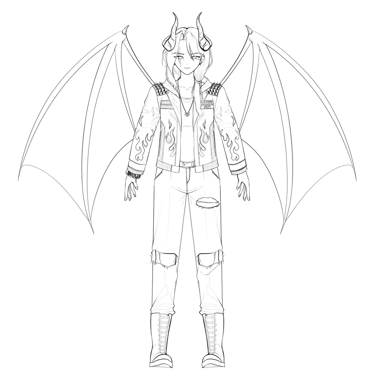 MeiraLiaa's tweet photo. Full sketch reveal! 😈 It's giving major demon energy
#VTuberComm #VGenComm #ENVTuber https://t.co/pFXQEjCZgl