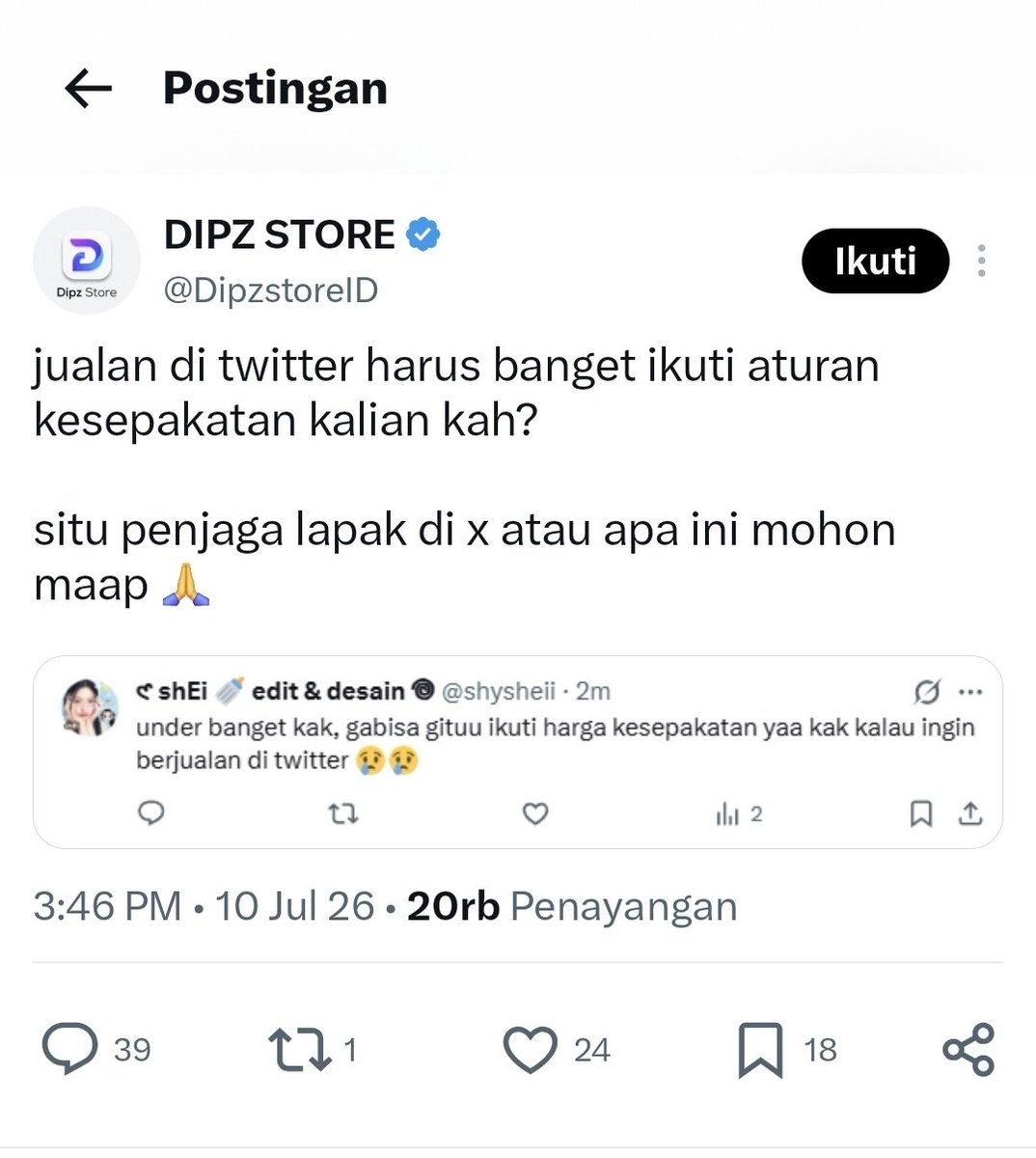 🩰𝜗𝜚ˎ kedai ayya! ˊ˗🎀˙⋆.ᡣ𐭩 tweet media