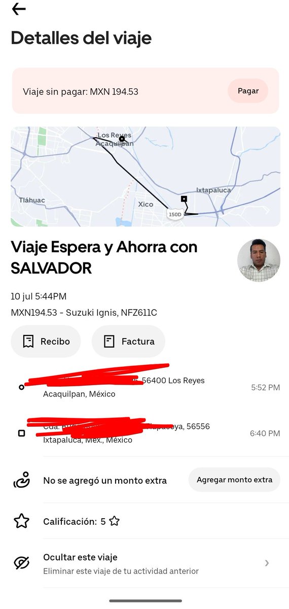 siouxsie83's tweet photo. A lo que se tiene que llegar para reportar la deshonestidad de los socios de @Uber_MEX a ver si así les da vergüenza #robo #UberApesta #comparte #uber
https://t.co/ypuGH1dc9O https://t.co/JhtOQHQfI4