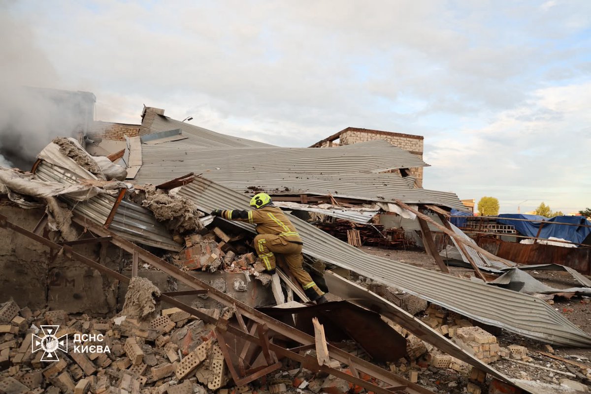 ZelenskyyUa's tweet photo. Eleven people, including a child, have been injured in Kyiv during last night's Russian attack. Civilian infrastructure was hit even before the air raid alert was issued.  Emergency crews are working at the sites of the strikes – apartment buildings, offices, and a theological seminary were damaged in the capital. Recovery efforts are also ongoing in the Odesa, Sumy, Kharkiv, and Chernihiv regions. 

Over the course of the night, Russia launched more than 120 drones and 12 missiles, half of them ballistic. Our defenders managed to shoot down most of the targets – but not the ballistic ones.

We expect our partners to deliver on their promises regarding support packages agreed at the NATO Summit to help protect our people. We must move as swiftly as possible on licensing agreements for Patriots and the joint European anti-ballistic defense project. Currently, the top priority for all our institutions is to make this happen.