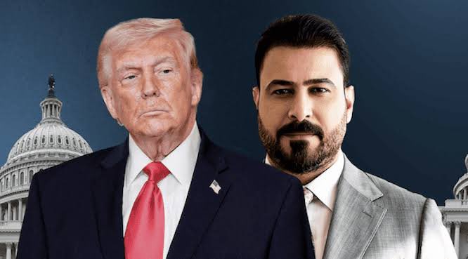 alwatanan's tweet photo. مصادر : تفرض امريكا شروط دعم علي الزيدي في حال حل الفصائل والاستمرار في حملة مكافحة الفساد والا سوف ينقلب ترامب على النظام الحالي https://t.co/LPfF0tlKIm