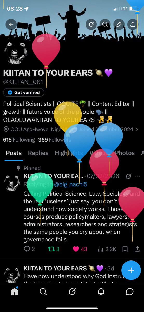KIITAN__001's tweet photo. Today, I’m celebrating another year of life. 🥳
Grateful for growth, life, and the lessons along the way Here’s to bigger wins, better days, and God’s continued grace. 🎉❤️ https://t.co/pLkdWGwv9c