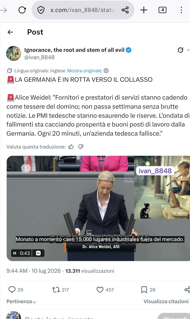 pelton2020's tweet photo. @haStatoNESSUNO @Avvenire_Nei @BelpietroTweet @franborgonovo @madforfree @ladyonorato @boni_castellane @rusembitaly @valy_s @LaVeritaWeb @cris_cersei @SecKennedy @PM_ViktorOrban @TuckerCarlson @matteosalvinimi @RoVannacci @ale_dibattista @ClaudioBorghi @OrtigiaP https://t.co/U92MUImdMR
<---🧵🇷🇺🇷🇺#RussiaStory♥️♥️♥️
💀🌈🇪🇺#BruxelleSStàn💉💉🚀🚀🚽🚽💰💰💰

💔💔#CainoStory ⚰️⚰️#DonbasGenocide
MAI NELLA STORIA SI È ARRIVATI A UN #LIVELLOPOLITICO/#ECONOMICO COSÌ IN BASSO🏚🏚🏚
🚨#IVreichStory☢️☢️卐卐🤮#Norimberga2⚖️⚖️

⬇️QUESTA È LA CLOACA🇺🇸🇪🇺 https://t.co/LRYC9PKH9j