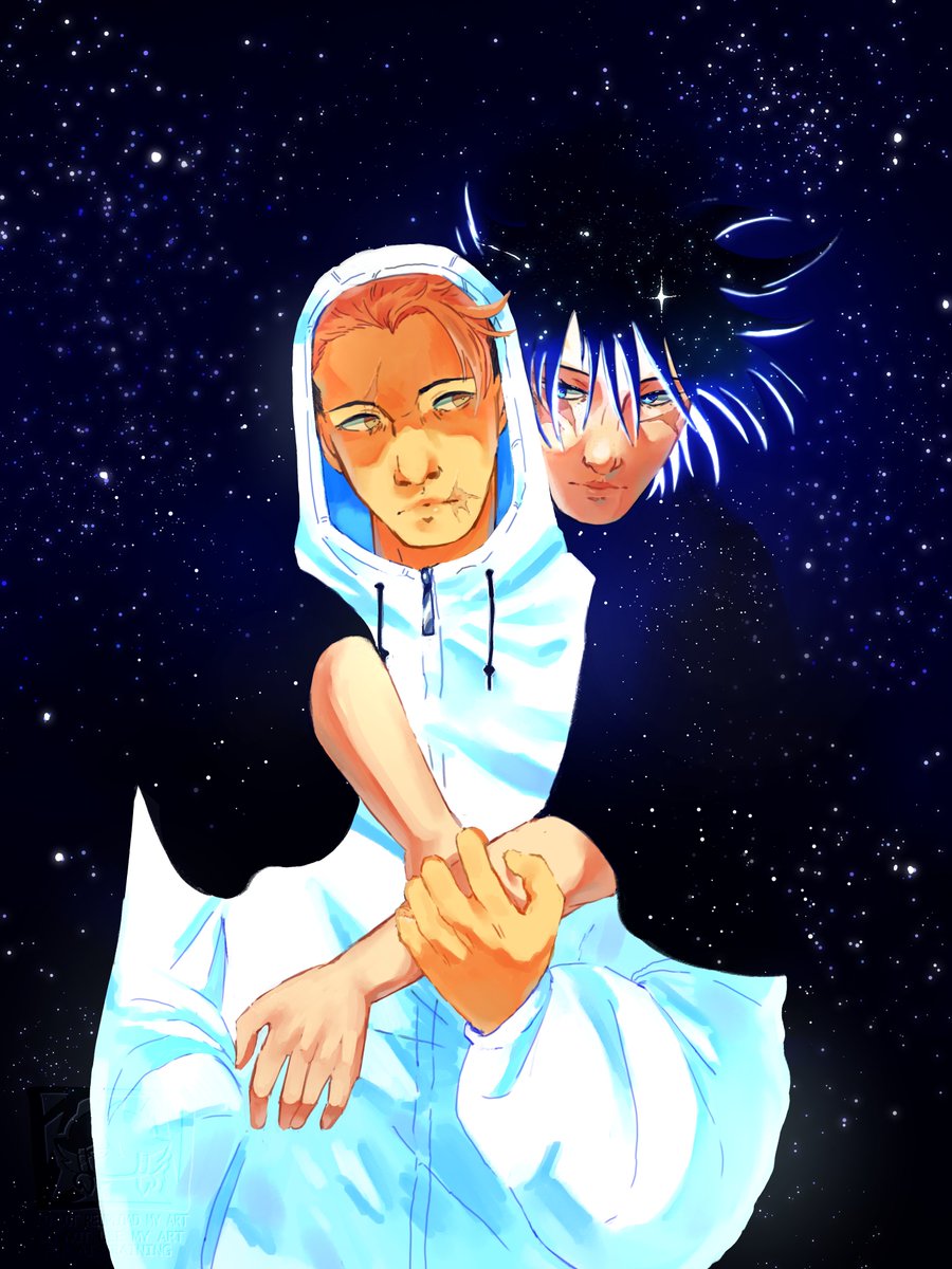 FlowerQuib's tweet photo. DAY 7 of #ITFSWEEK2026
prompt: free day

the immortal lovers

stargumi x modyuuji
#itafushi https://t.co/FAPWFP7brM