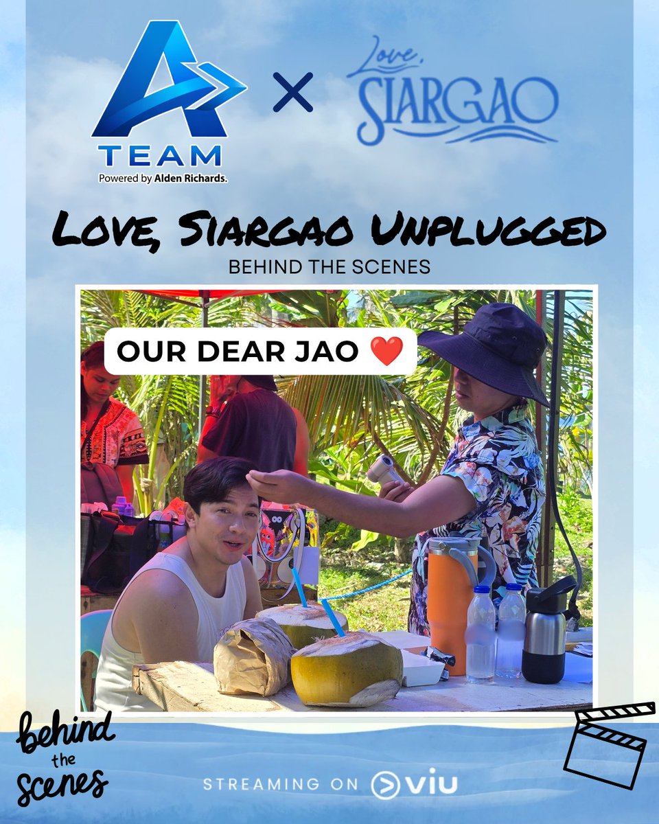 ATeamCommunity's tweet photo. This time, nakikipaghiritan naman si ALDEN with HIS ATeam ❤️💙

@aldenrichards02  @Viu_PH 
#LSSiargaoHomecoming 
#LoveSiargao
#ALDENRichards
ALDENxJAO TheAcceptance