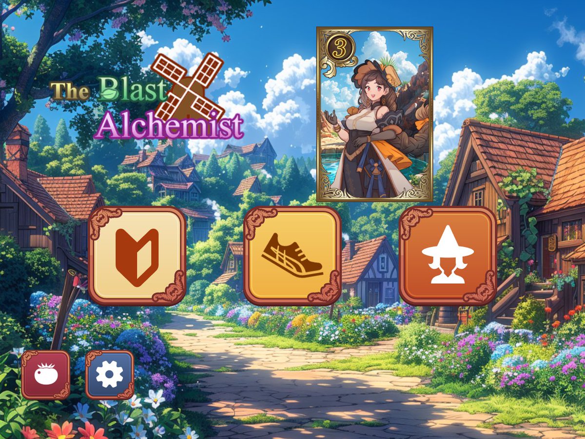 game_MSEteam's tweet photo. 「The Blast Alchemist」制作中
依頼で要求されたマナをそろえて、納品して達成していく「1人用ボードゲーム」。マナは、公開された2枚組から取得するか、山札からも3枚までドローできる。ただし同じ色のマナが7点を超えると没収されてしまうよ！
2週間後公開予定！
 #スーパーゲ制デー https://t.co/6SDEP5SC7e