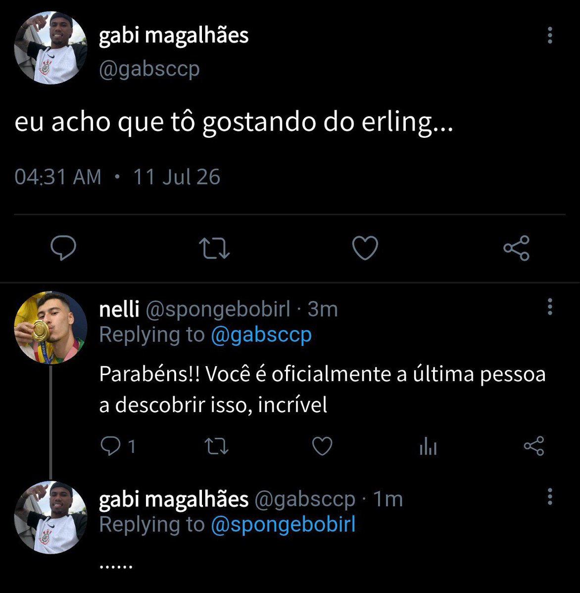 kaipoggers's tweet photo. #HAALANDGABI pq eu sou desocupado mesmo https://t.co/DcvGSERuAV