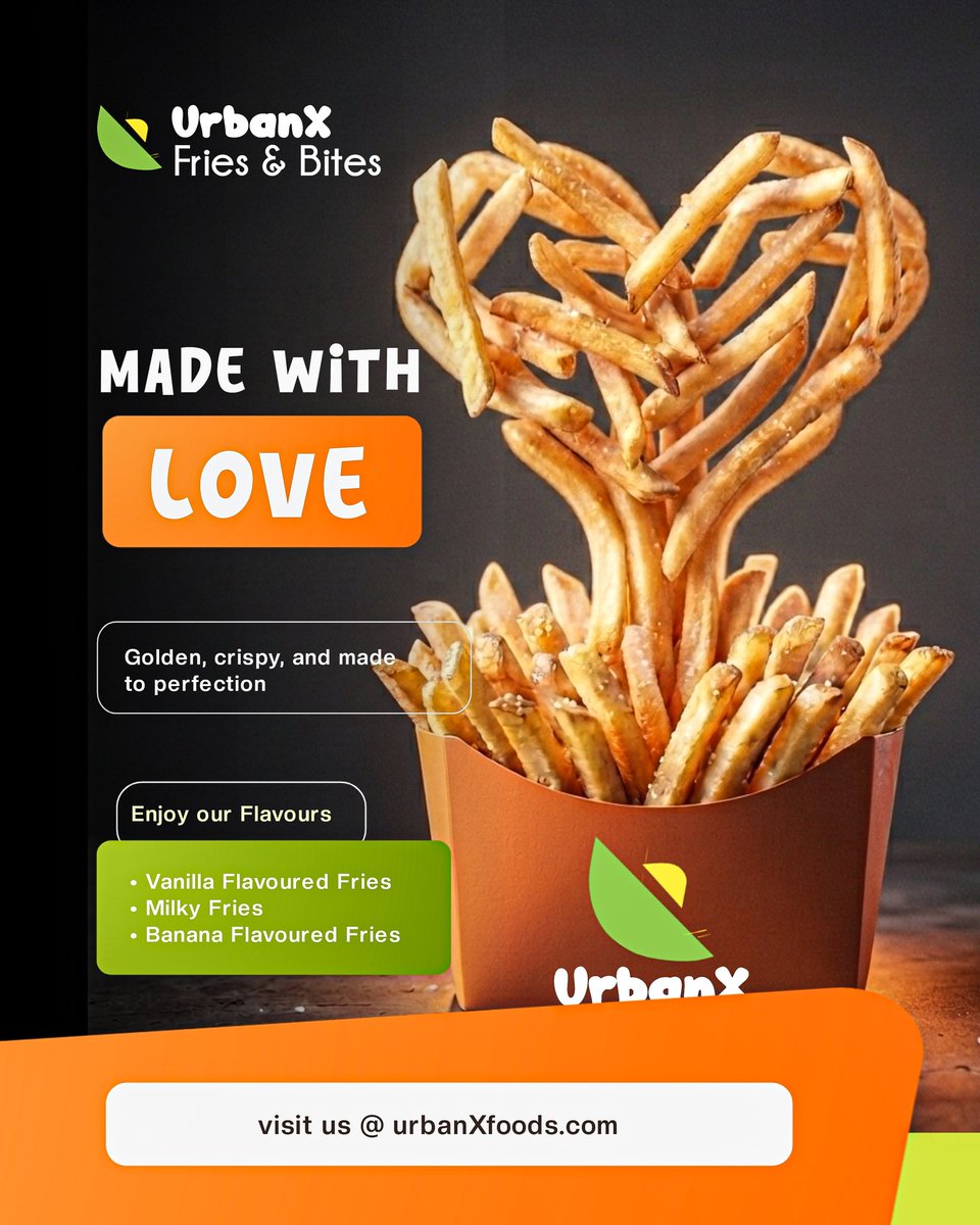 CreativeEmpress's tweet photo. Social Media designs for UrbanX Fries https://t.co/kyy1AaQscA