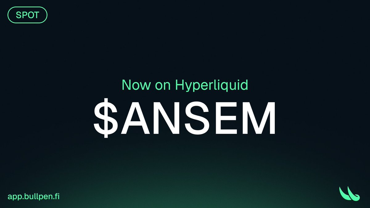 0xmim9's tweet photo. Happy Saturday

Keeping an eye on $ANSEM as the journey continues.

Big credit to @blknoiz06 and the @BullpenFi team for staying focused and building step by step.

Short term price moves come and go but strong builders and an active community can make a real difference over time.

Looking forward to what comes next