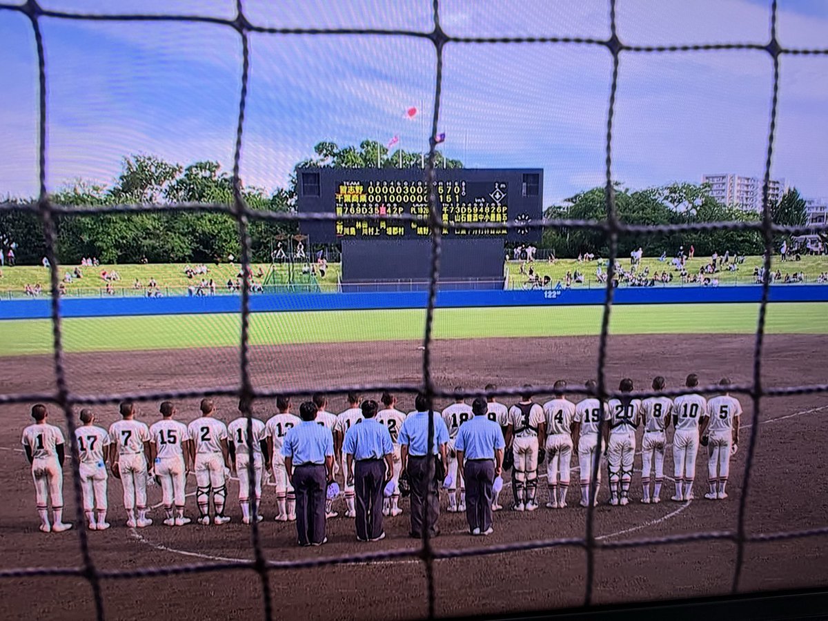 doteclub0828's tweet photo. 習志野5-1千葉商、試合終了
古豪対決習志野が勝利！！
上村君ナイスピッチング！！最高。
今日は守り勝ちだな。
千葉商お疲れ様でした。
やっぱり習志野高校校歌最高だな！！
ここ津田沼なんですよ（笑） https://t.co/0EZjpOoHBb
