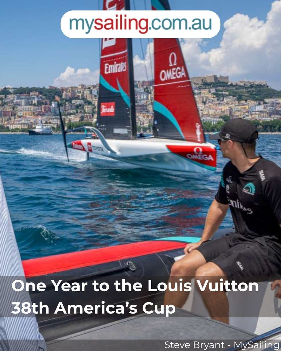 mysailing's tweet photo. One year to the Louis Vuitton 38th America’s Cup match in Naples https://t.co/2IsLlyiPAi
Emirates Team New Zealand trains in Naples ahead of the exciting Louis Vuitton 38th America's Cup Preliminary Regatta from 24-27 September.
#AmericasCup #LouisVuitton#EmiratesTeamNZ https://t.co/Bb1VYuzlcN