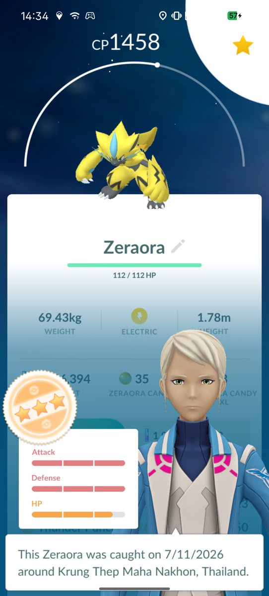 Chanakarl's tweet photo. Pretty decent iv #pokemon #ポケモンGO https://t.co/QISqcwlhTO