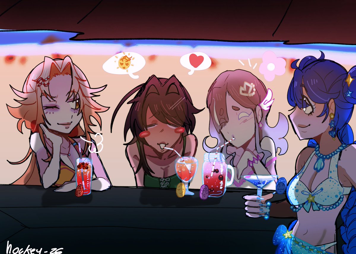 Beer_Lover_Heh's tweet photo. TADAAA HERE'S OUR GIRLIES!! #SNV #RoR 
(@Weeby_lycrois , @shivasdearest , @ClumsySorceress) https://t.co/PKXW6hysFp