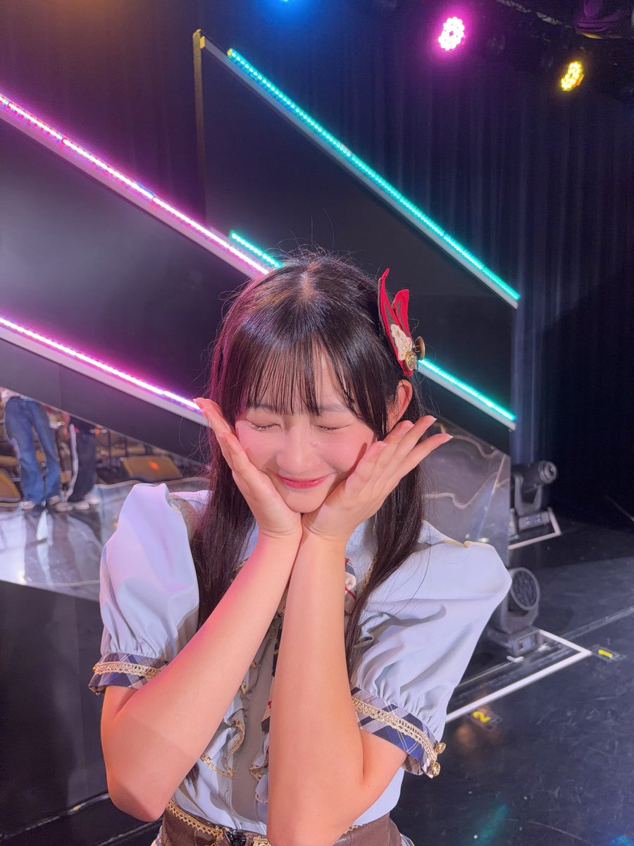 Riria_hkt7's tweet photo. みなさんこんばんは~

今日は #逆上がり公演 ありがとうございました🩰
お昼からとっても楽しかったよ~🩷

次が現劇場では最後の逆上がり公演だあ
思い出残します🎶🎶
りりあより https://t.co/uGZfTbAr09