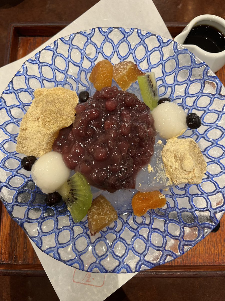 Mii_part2's tweet photo. 久しぶりにあんみつ食べる https://t.co/KPn9bvUvY2
