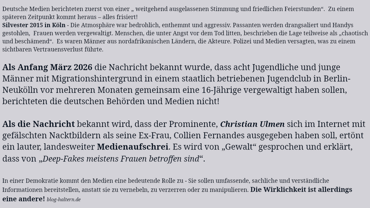 BlogHaltern's tweet photo. Die Wirklichkeit ist allerdings eine andere! https://t.co/1ZcQfnmW5h #afd #bsw #cdu #csu #fdp #spd #gruene #linke $VEX #ESPBEL #Klöckner #Spahn #Chatkontrolle #Schönen_Samstag #Wegner #FRAMAR #Weinkönigin #ValkoWasFramed #Feinde #Stegner #ValkoIsLoved #Hitzetote #PV_Anlage https://t.co/epyBFLroZL