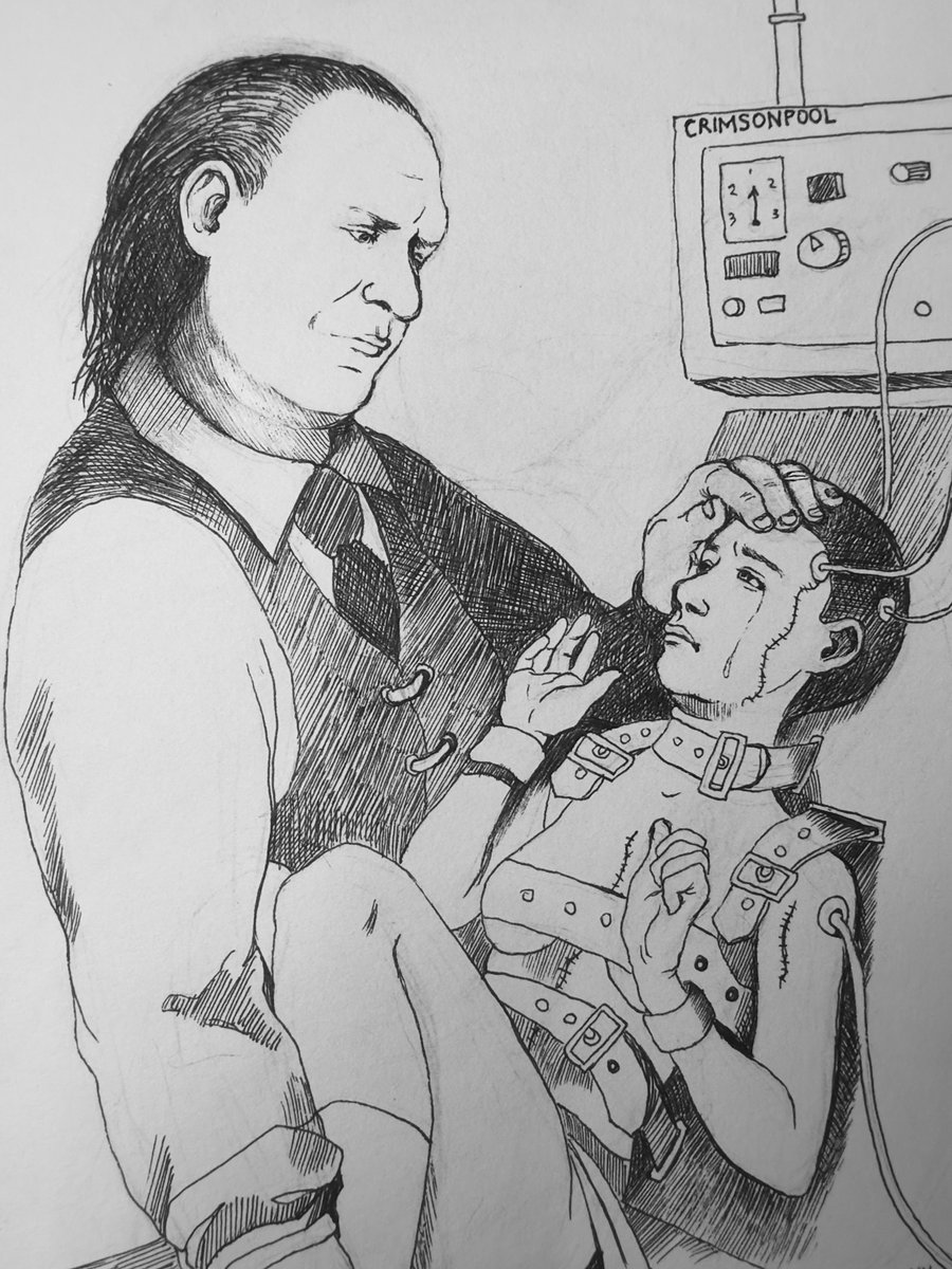 crimson_pool's tweet photo. "Gideon's Bride"
quick sketch with a gel pen
#victorgideon #re9 #ResidentEvilㅤ https://t.co/HlTudV6NvP
