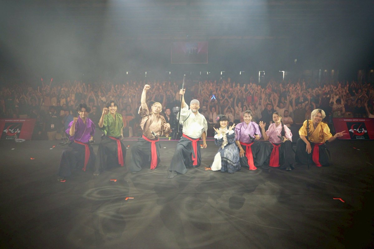 kamui_info's tweet photo. Japan Expo 2026 🇫🇷
▶︎▶︎ICHIGO Stage!

Thank you so much for all the applause!

#KAMUI #samuraiartist
#JapanExpoParis #Paris #samurai
#ICHIGO #starwars https://t.co/cEYzVlNyze