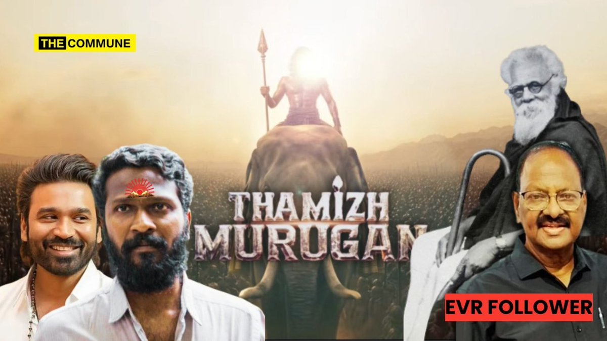 TheCommuneMag's tweet photo. "My Village Drove Tamil Brahmins Out": Dhanush-Vetrimaaran's Film Tamizh Murugan's Writer Is An Anti-Brahmin, Anti-Hindu Dravidian Stock 
 https://t.co/0C819BLnQ1 https://t.co/InqFIxyfj5