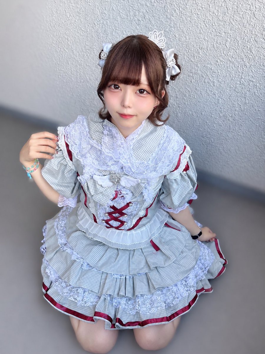 po_c70_'s tweet photo. 最後のおきゅいん🎀
たくさんの感謝を込めて、特別なしいなでお待ちしております♡✨

衣装@rabi_Luminous 
撮影 @kiki_LUMINOUS https://t.co/zbmj6GjOE6