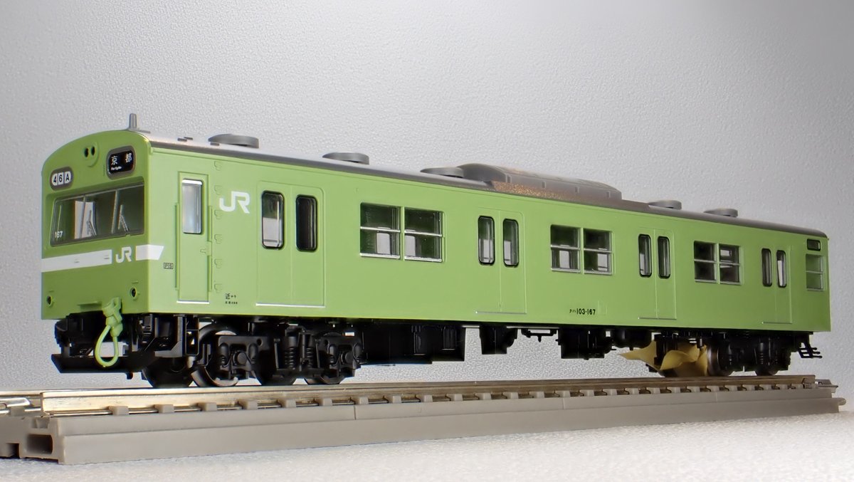 補足情報】103系 奈良線の各車両 ➀ クハ103-167 ➁ モハ103-423 ➂