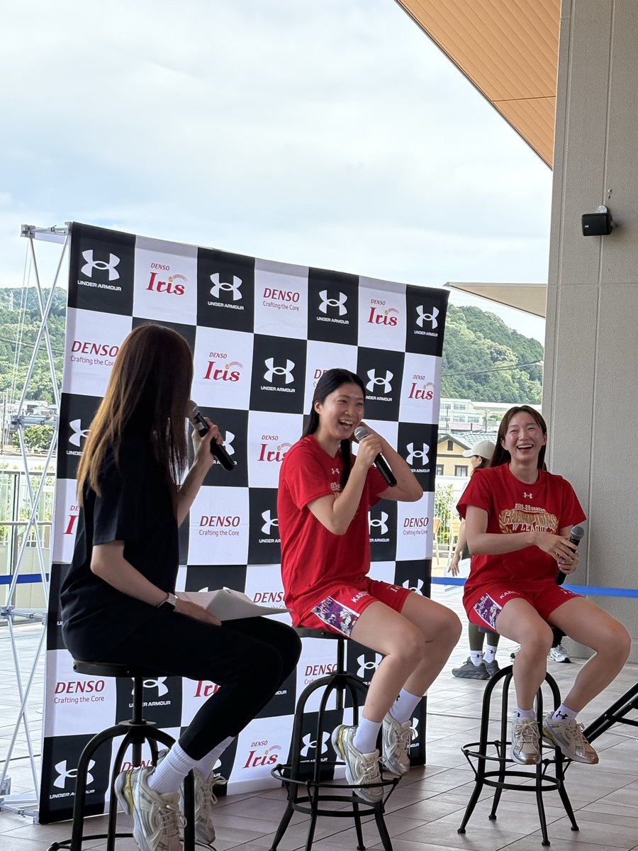 IRIS_DENSO's tweet photo. 👑Champions Greeting in Okazaki👑
Day1たくさんのご来場ありがとうございました‼️
明日もよろしくお願いします🫶

🔽詳細はこちら
https://t.co/xsvjPqBzxV

#デンソーアイリス
#TeamUA
#アンダーアーマー https://t.co/hvwE9GkL4m