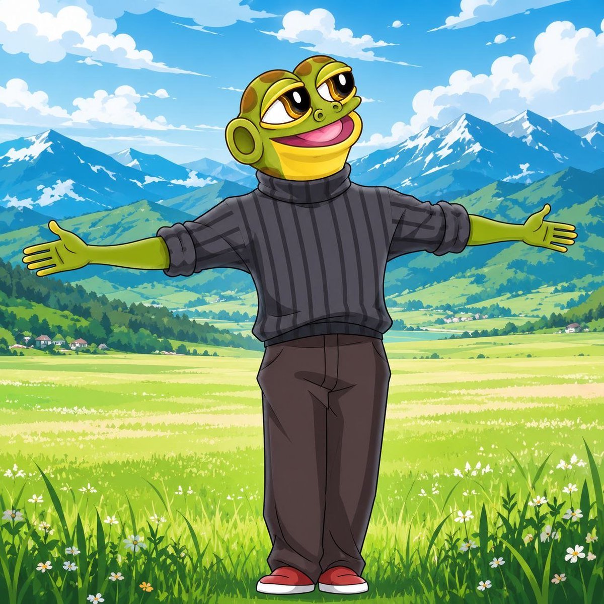 HoppyTheFrogX's tweet photo. What a beautiful day. https://t.co/AJbzdnQ99V