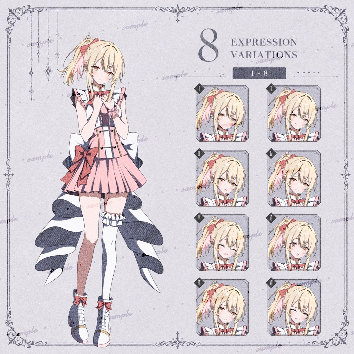 mumi_rr's tweet photo. 新作立ち絵アップしました！
HP▸https://t.co/utpedUf9ji

▸No.4422
▸No.2129

▸表情差分8種/色差分2種
▸商用利用可能
▸価格：各10,000円(税込)

500円立ち絵素材も販売中🍀 ́-
HP▸https://t.co/utpedUf9ji
BOOTH▸https://t.co/BVh9748IhR https://t.co/tbPF4QKHSC