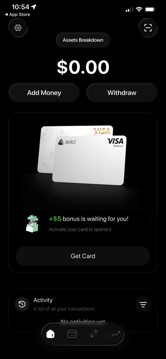KarimY0's tweet photo. @RamXBT @avici been trying to get my card for almost 2 weeks now and support is not giving me any feedback will I ever be able to get the card ever ? 😂 https://t.co/cQmQlOCsZT