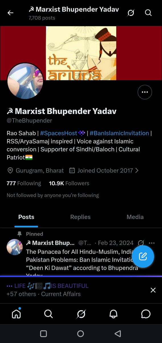 Domaingn's tweet photo. @DEVIKA12327912 अ 🐃hira 🥃थोड़ी थोड़ी लेते लेते 4 tukde karte karte 💎 
#Communist ho gaya 😁
#जातिवादी_कीड़ा🔩वाला
#कड़चर🐸बचाते बचाते 
#बड़ी_विडम्बना_है https://t.co/kKVFN7hz2Q