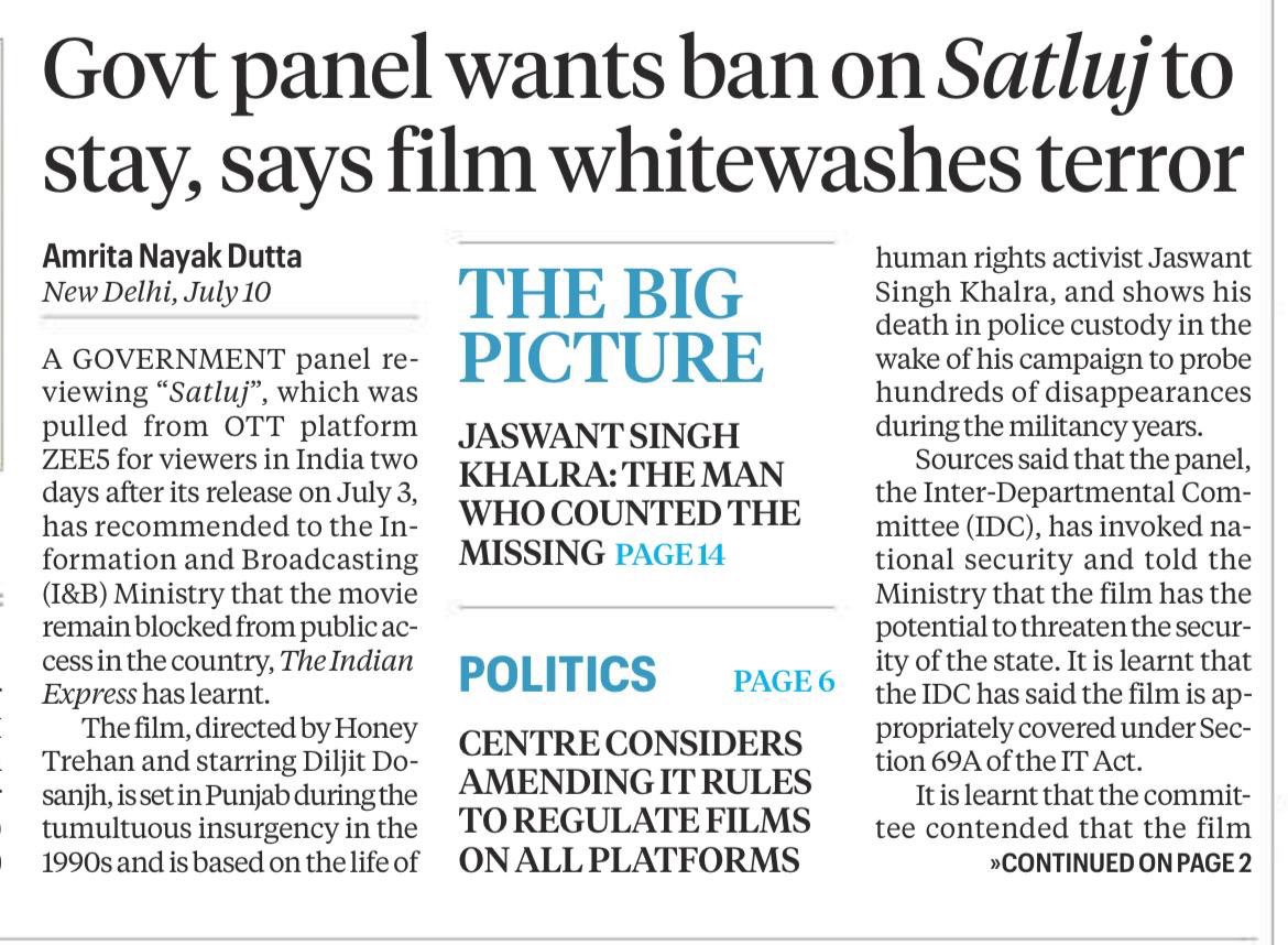 Tractor2twitr_P's tweet photo. BJP on odd days: Indira Gandhi attacked Akal Takhat &amp; spread chaos in Panjab

BJP on even days: Lets ban a movie that exposes Indira Gandhi’s mess https://t.co/9WYyHto0zf