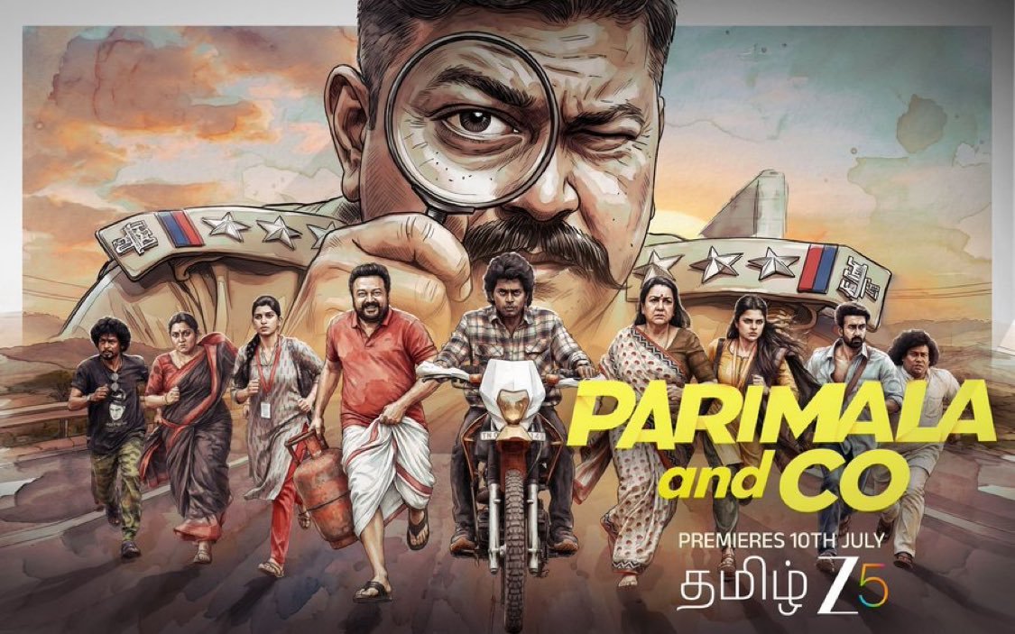 Asif819084's tweet photo. Yesterday Watched #ParimalaAndCo On Zee5,What A Peak Fun Entertainer 😂🔥 What A Family 😂 Jayaram,Myskin, Urvashi, Sandy Literally Everyone Performance Was Peak 🔥 Blend Of Mystery &amp; Fun Always Fan Of These Type Of Movie ❤️ Guys Its Definitely A Must Watch On Ott 💯 https://t.co/syxmKOscJZ