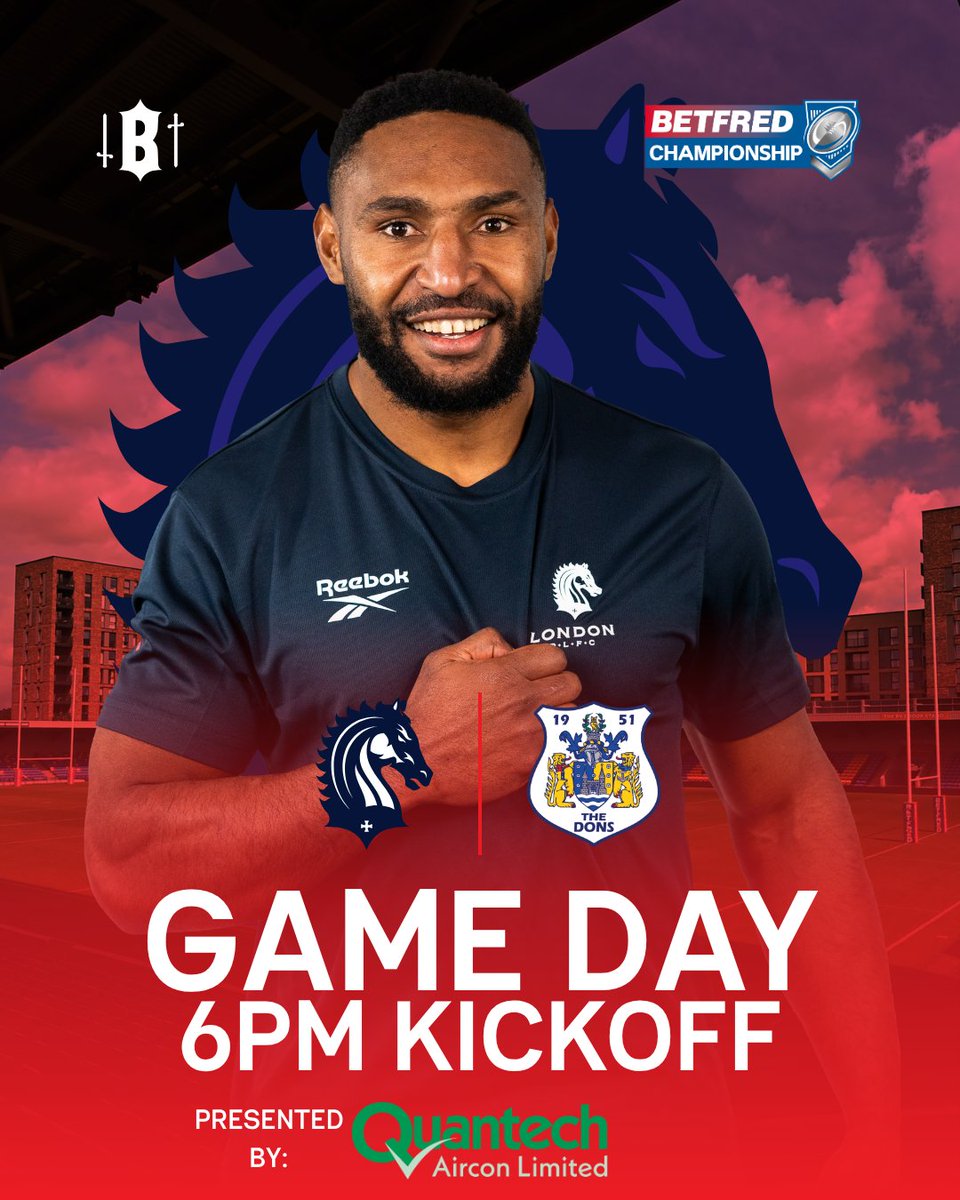 LondonBroncosRL's tweet photo. The wait is over.

Game day is here 👊

Everything you need to know: https://t.co/sMPn8X6R0y

#wearelondon #relentlesspursuit https://t.co/POEZSTRVfk
