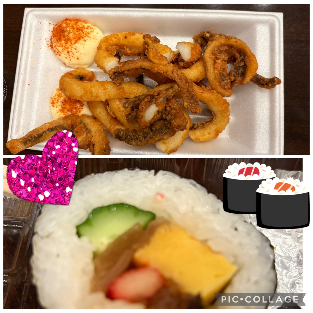 PythonBeautiful's tweet photo. 桃の湯のごはんは
美味しいですね😋

今日は朝昼兼用でした。
いかの唐揚げは揚げたてで
めちゃめちゃ美味しかった😋

お寿司もいなり寿司とか
食べちゃったけど
太巻きもめちゃめちゃ美味しい😋

#山桜桃の湯 https://t.co/RqDExgOO0U