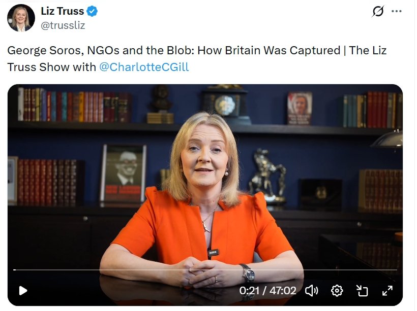 Polly778899's tweet photo. @RupertLowe10 George and Alex Soros have poured money into the Fabian LSE and are at the heart of Labour.

Open Society London has received £hundreds of millions from George Soros to get the HR DEI and open borders laws and policies he wants in the UK.

Liz Truss said Soros captured Britain! https://t.co/uP2Ksa2rcI