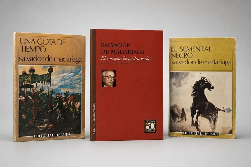 libroseureka's tweet photo. https://t.co/N3cA125Uoz
El Corazón De Piedra Verde - Gota De Tiempo - El Semental
Salvador De Madariaga
Envío gratis en facebook:
https://t.co/Bpph6QhoA9
#LeerEsConocerte #LibrosParaTodos #Historia #Filosofía #Cuento #Sheinbaum #Libros #Narrativa #México #Educación #Novela https://t.co/aJGaN5HziI