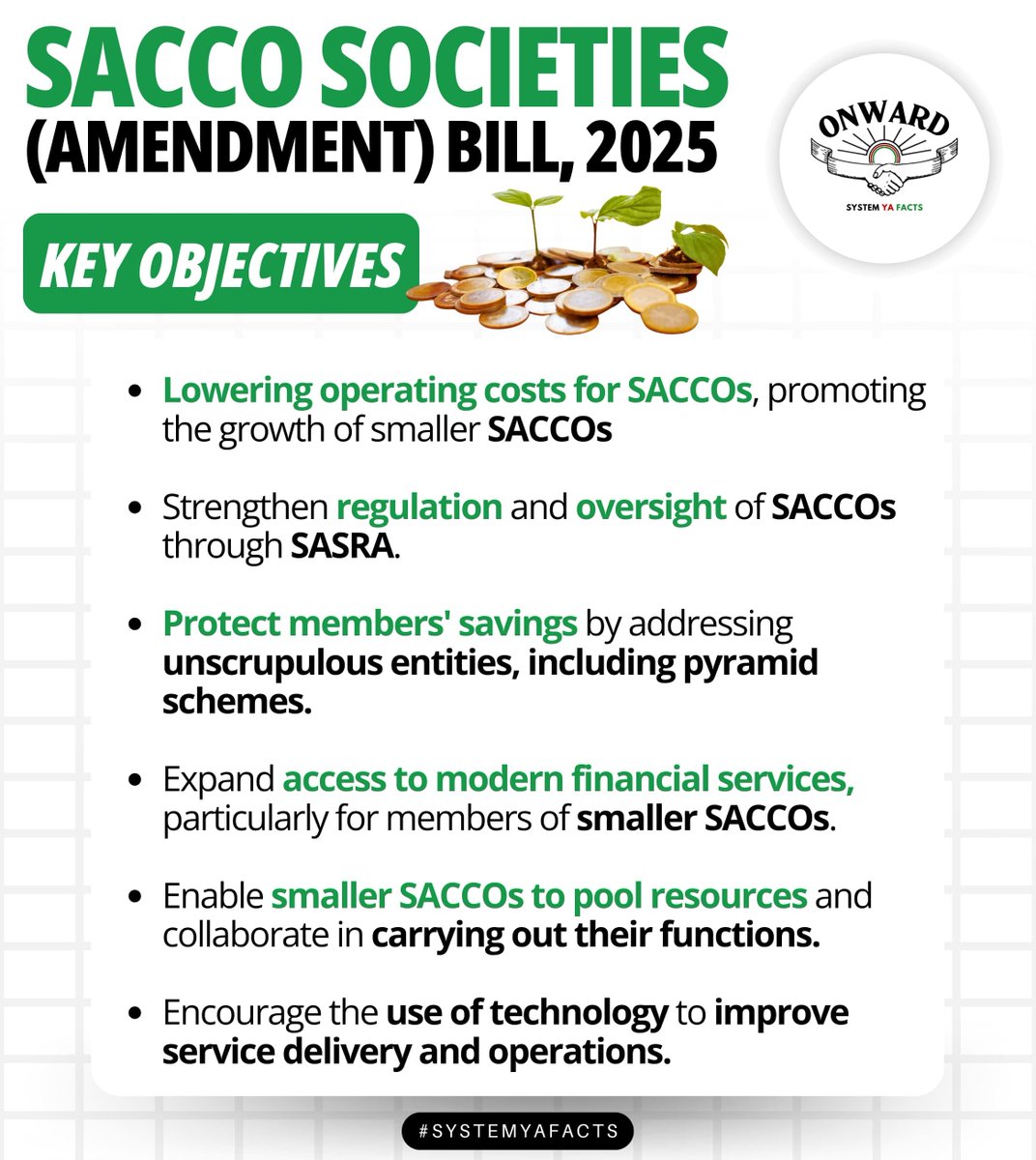 JosphOmuya's tweet photo. Liquidity requirements for the proposed secondary Sacco will not be decided by a so called "super Sacco." They will be prescribed by SASRA in line with the Central Bank of Kenya Act. #SACCOsBillFacts Reject Propaganda https://t.co/HwzuwyRl3V