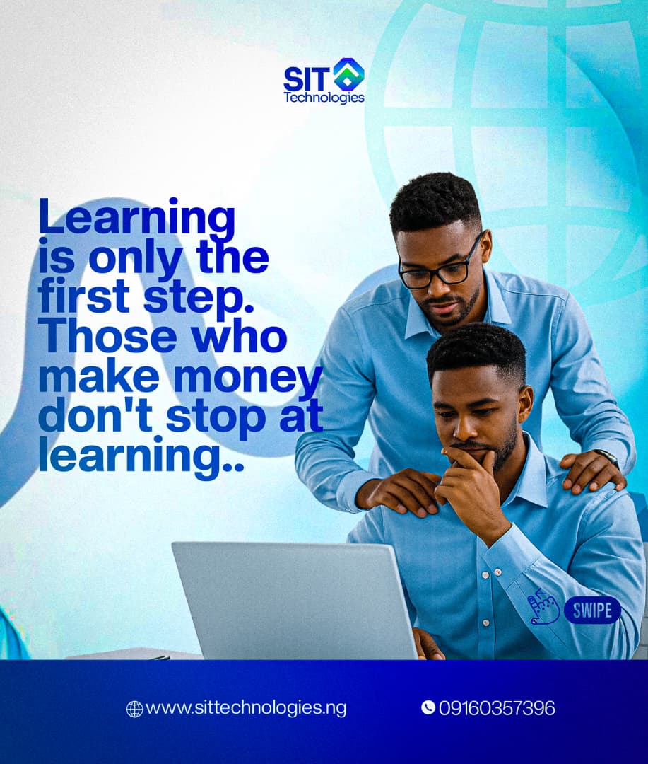 sittechng's tweet photo. You have the skills, now start building a small project and share it with the public, that's the best way to show your expertise.

 #tech #digitalskills #sittechnologies https://t.co/z0pL5PxEkS