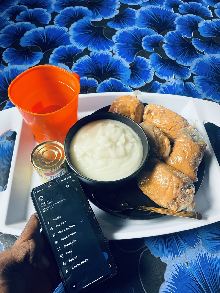 waggydey4you's tweet photo. Homemade Moi-moi and Pap for breakfast 🤭

What about you? 👀🌚 https://t.co/XooV2UwfWX
