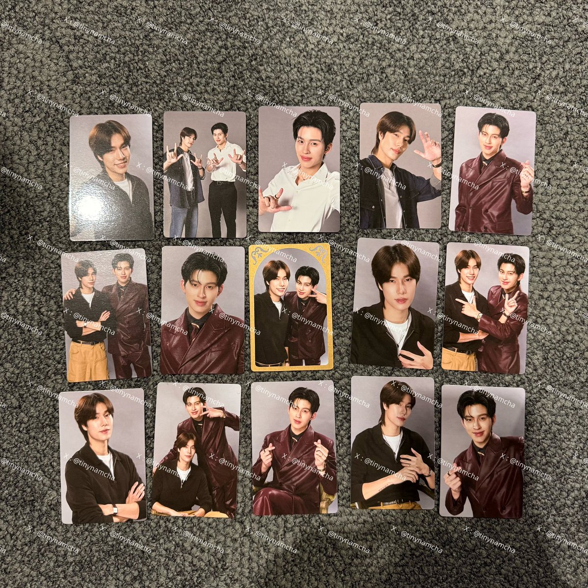 tinynamcha's tweet photo. มีปอนด์ภูวินทร์เพิ่มอีกเซตค่ะ 500฿
การ์ดธรรมดา 14ใบ + ซีเคร็ท 1ใบ

📍นัดรับหน้างาน
📮 ส่ง +40
#PeachAndMeSeries #ตลาดนัดปอนด์ภูวินทร์ #ตลาดนัดgmmtv https://t.co/T9TP0luDyS