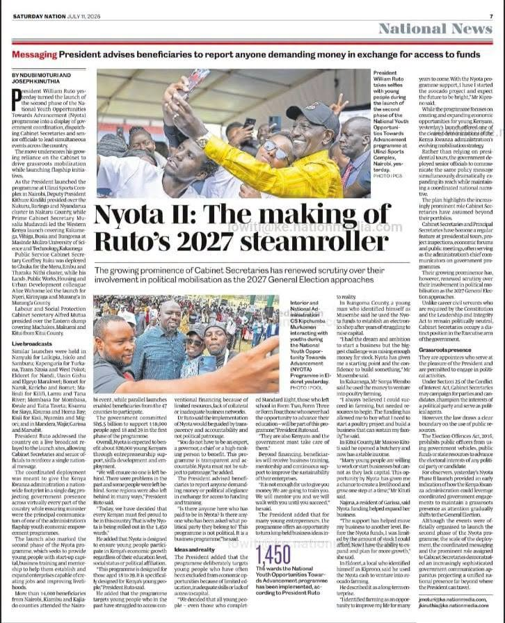 SusanAMangeni's tweet photo. Magazetini
#FOMNiNYOTA https://t.co/PUnBgNTi8v