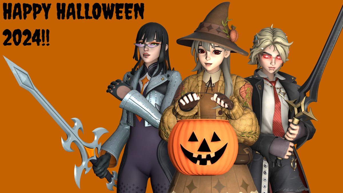 ElectricFox37's tweet photo. This one i did for Halloween on 2024 🎃 https://t.co/yprP53jalX