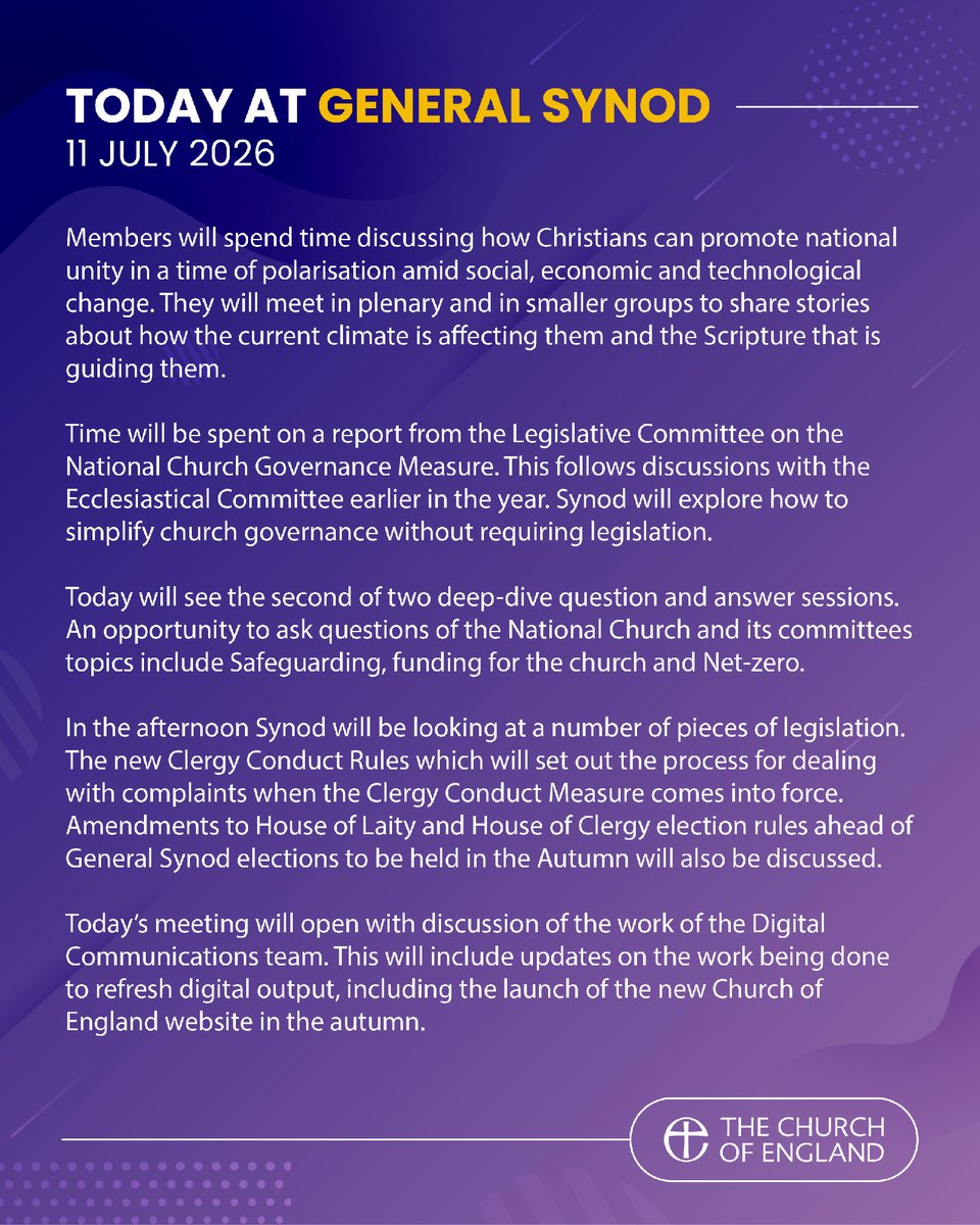 The Church of England tweet media