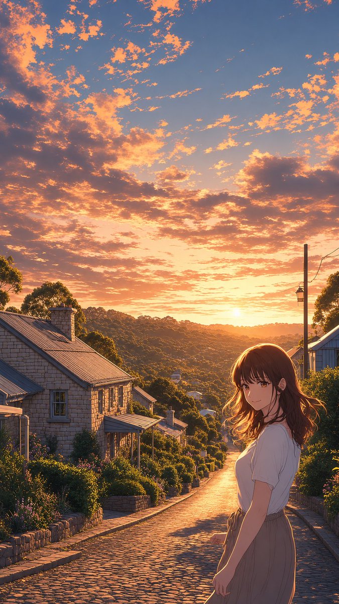 aregadale's tweet photo. 夕映えの石畳に、さよならの影が長くなる。
今日もお疲れさまでした🌆 https://t.co/zcb5J0uVuj