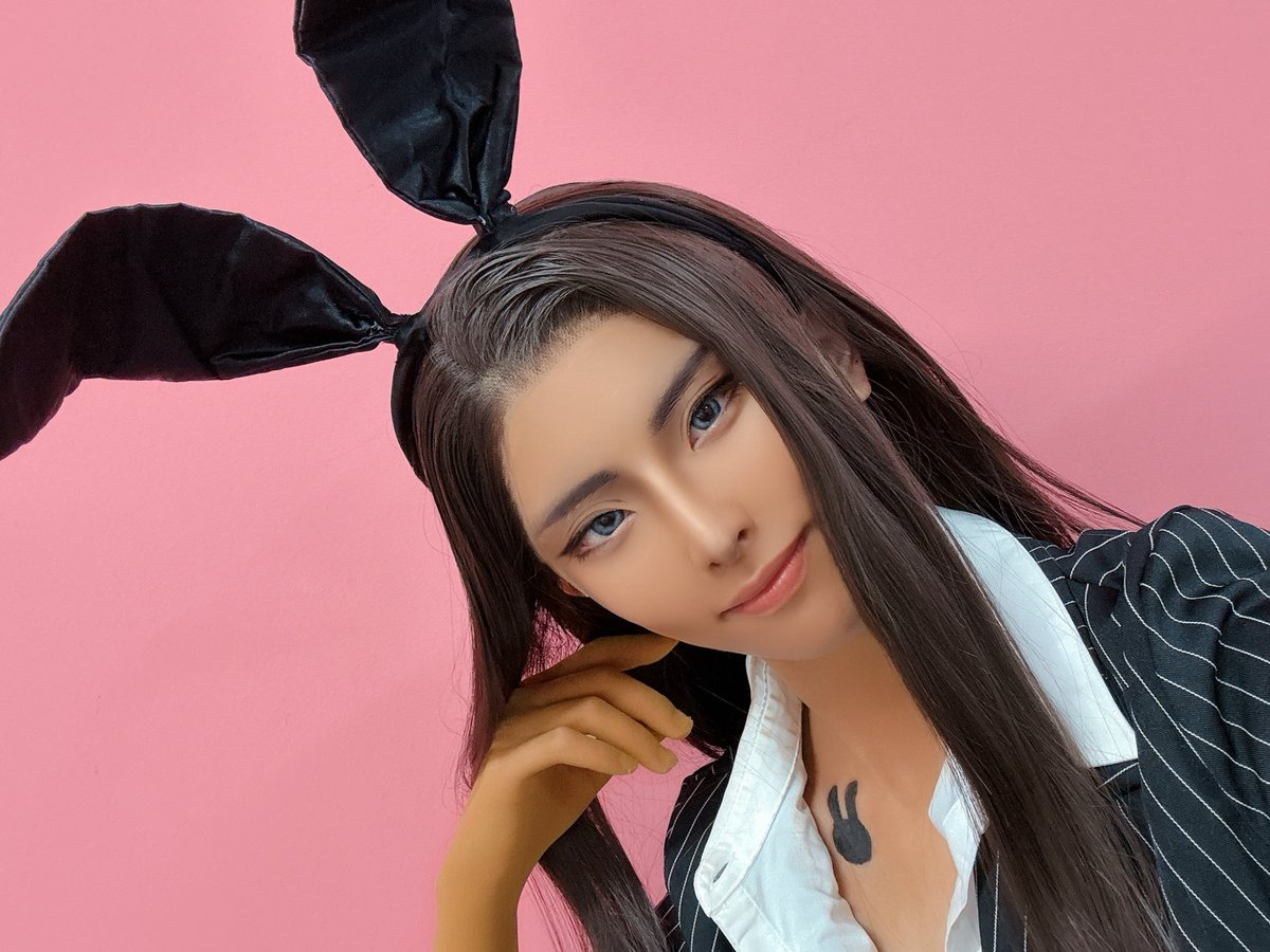 27_06tadano's tweet photo. おそくほー
1年ぶりにﾋｮﾅやってましたー👯‍♀️🖤
ﾙｶとの併せ撮影楽し過ぎた✨

 #에이스테 #ALNST #cosplay 
 #alienstagecosplay https://t.co/pEgCeeCCCM