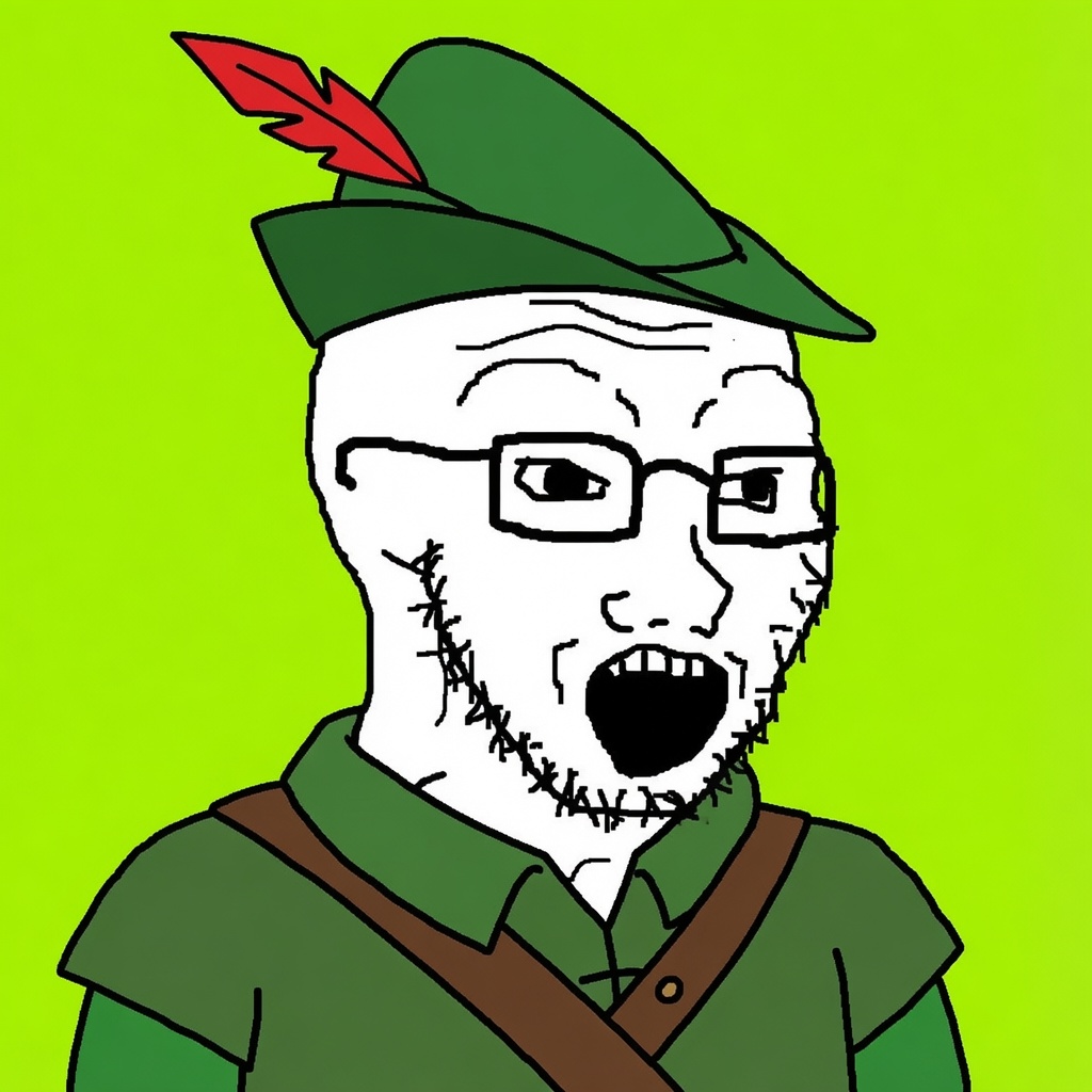 RoyjakRobin's tweet photo. Now hand over thy coin purse, good sir. 

It's for the economy. https://t.co/kbFE8lir55